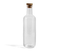 Hay Gourde en verre avec bouchon en verre - Transparent - 1,5 l - Dimensions : env. 34 x 10,5 cm - 506443