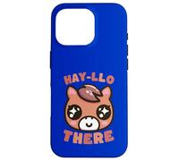 Hay-llo There Cheval Kawaii Mignon drôle Coque pour iPhone 16 Pro