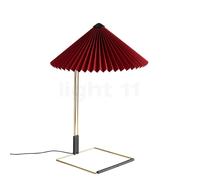 HAY Matin L Lampe de table LED rouge foncé , Vente d'entrepôt, neuf, emballage d'origine Ce luminaire comporte des modules à LED prémontés de classes énergétiques A A++, A+, A