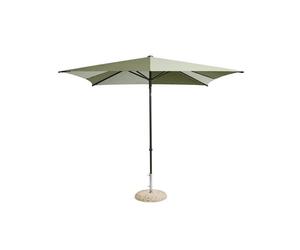 HAY Parasol Carré Terrazza Vert/ Vert Foncé