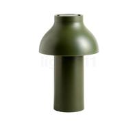HAY PC Lampe rechargeable pied olivee/abat-jour olivee