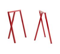 HAY Pied de cadre Loop Stand Frame 72 cm Lot de 2 Maroon red