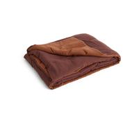 HAY Plaid Air Quilt Iron red. 140x200 cm