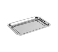 HAY Plat de service Essential Steel Acier inoxydable. rectangulaire. small