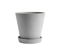 HAY Pot de fleur avec soucoupe - XL - gris