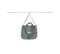 HAY Sac Grid Crossover Bag medium Dark green. medium