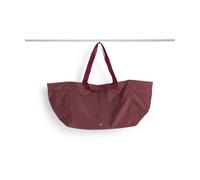 HAY Sac Grid Weekend Bag Burgundy. large