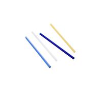 HAY Set de 4 pailles en verre Sip Straw - HAYSipStrawStraight