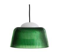 HAY Suspension Brim Bottle Ø24.5 cm Green glass