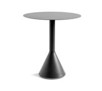 HAY Table ronde Palissade Cone - Ø70_H74cm cm - carbone