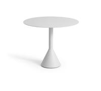 HAY Table de jardin Palissade Cone Ø90cm gris ciel H 74cm / 90cm