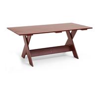 Crate Table à manger L180cm Iron rouge Hay - 5710441339106