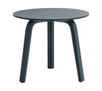 HAY Table basse Bella Blue charcoal. Ø45x39 cm