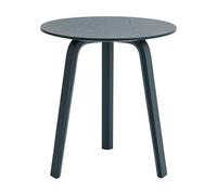 HAY Table basse Bella Blue charcoal. Ø45x49 cm