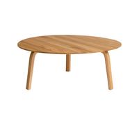 HAY Table basse Bella Chêne huilé. Ø80x32 cm