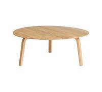 HAY Table basse Bella Chêne laqué. Ø80x32 cm