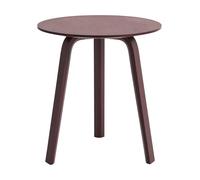 HAY Table basse Bella Dark bordeaux. Ø45x49 cm