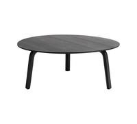 HAY Table basse Bella Noir. Ø80x32 cm