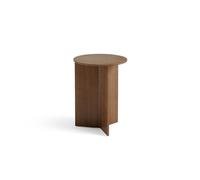 HAY Table Basse Bois Slit Ronde Ø35 Noyer Noyer