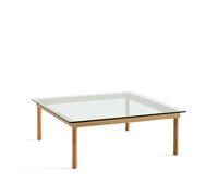 HAY Table basse Kofi Oak-clear glass. 100 cm