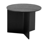 HAY Table Basse Bois Slit Ronde Ø45 Noir
