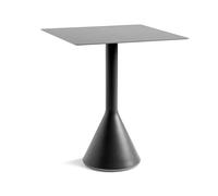 HAY Table café carrée Palissade Cone 65x65 cm Anthracite