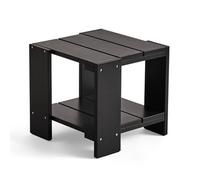 HAY Table Crate Side Table 49.5x49.5x45 cm pin laqué Black
