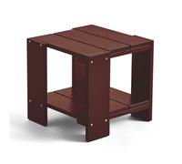HAY Table Crate Side Table 49.5x49.5x45 cm pin laqué Iron red