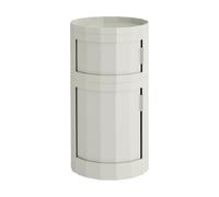 HAY Table d’appoint Facet Cabinet 110 Misty grey