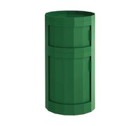 HAY Table d’appoint Facet Cabinet 110 Spinach green
