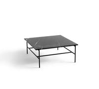 HAY Table d'appoint basse Rebar - 80 x 84 - noir
