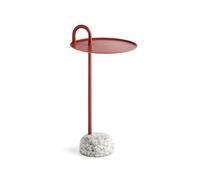HAY Table d'appoint Bowler Tile red-granite