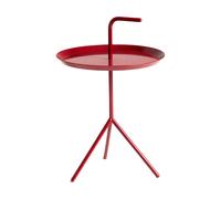 HAY Table d'appoint DLM Ø38 cm Cherry red high gloss