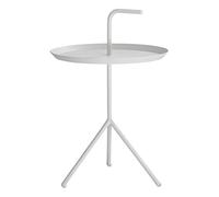 HAY Table d'appoint en Acier allié, Blanc, 48 x 48 x 65 cm