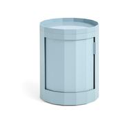 HAY Table d'appoint Facet Cabinet low 49 cm Misty blue