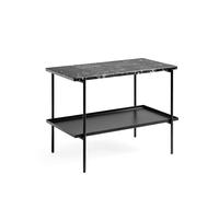 HAY Table d'appoint Rebar 75x44x55 cm Black marble-black