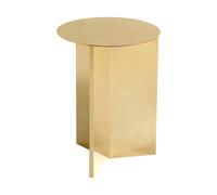 HAY Table d'appoint Slit high Ø35 cm Brass
