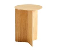HAY Table d'appoint Slit high Ø35 cm Lacquered oak