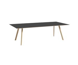 HAY Table de salle à manger Copenhague CPH30 - noir - vernis à base d'eau - 250 x 120 cm