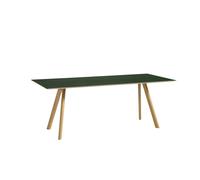 HAY Table de salle à manger Copenhague CPH30 - vert - vernis à base d'eau - 200 x 90 cm