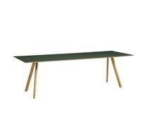 HAY Table de salle à manger Copenhague CPH30 - vert - vernis à base d'eau - 250 x 90 cm