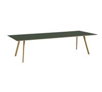 HAY Table de salle à manger Copenhague CPH30 - vert - vernis à base d'eau - 300 x 120 cm