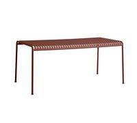 HAY Table Palissade - 170 x 90 cm - rouge fer