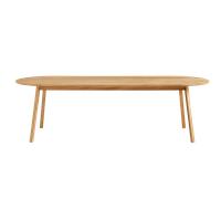 HAY Table rectangulaire Triangle Leg - 250 x 85 cm - chêne huilé