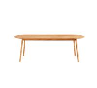 HAY Table rectangulaire Triangle Leg - chêne huilé - 200 x 85 cm