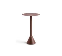 HAY Table ronde Palissade Cone - rouge fer - Ø60_H105cm