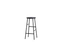 HAY Tabouret de bar Cornet - bas - soft black - Chêne noir