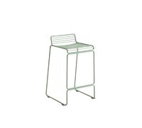 HAY Tabouret de bar Hee - Hauteur d'assise 65 cm - vert printemps