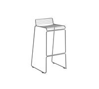 HAY Tabouret de bar Hee - Hauteur d'assise 75 cm - gris asphalte