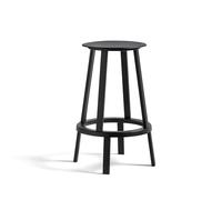 HAY Tabouret de bar Revolver - Hauteur 65 cm - Noir